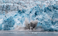 Calving of Hubbard Glacier
