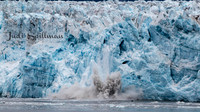 Calving of Hubbard Glacier